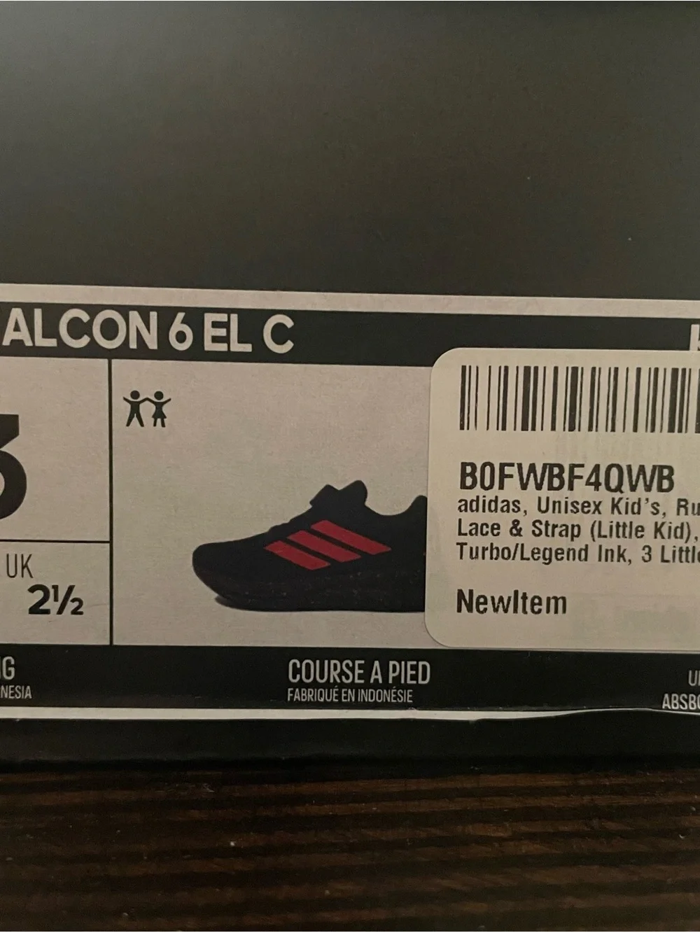 adidas Kids Navy Sneakers with Pink Stripes